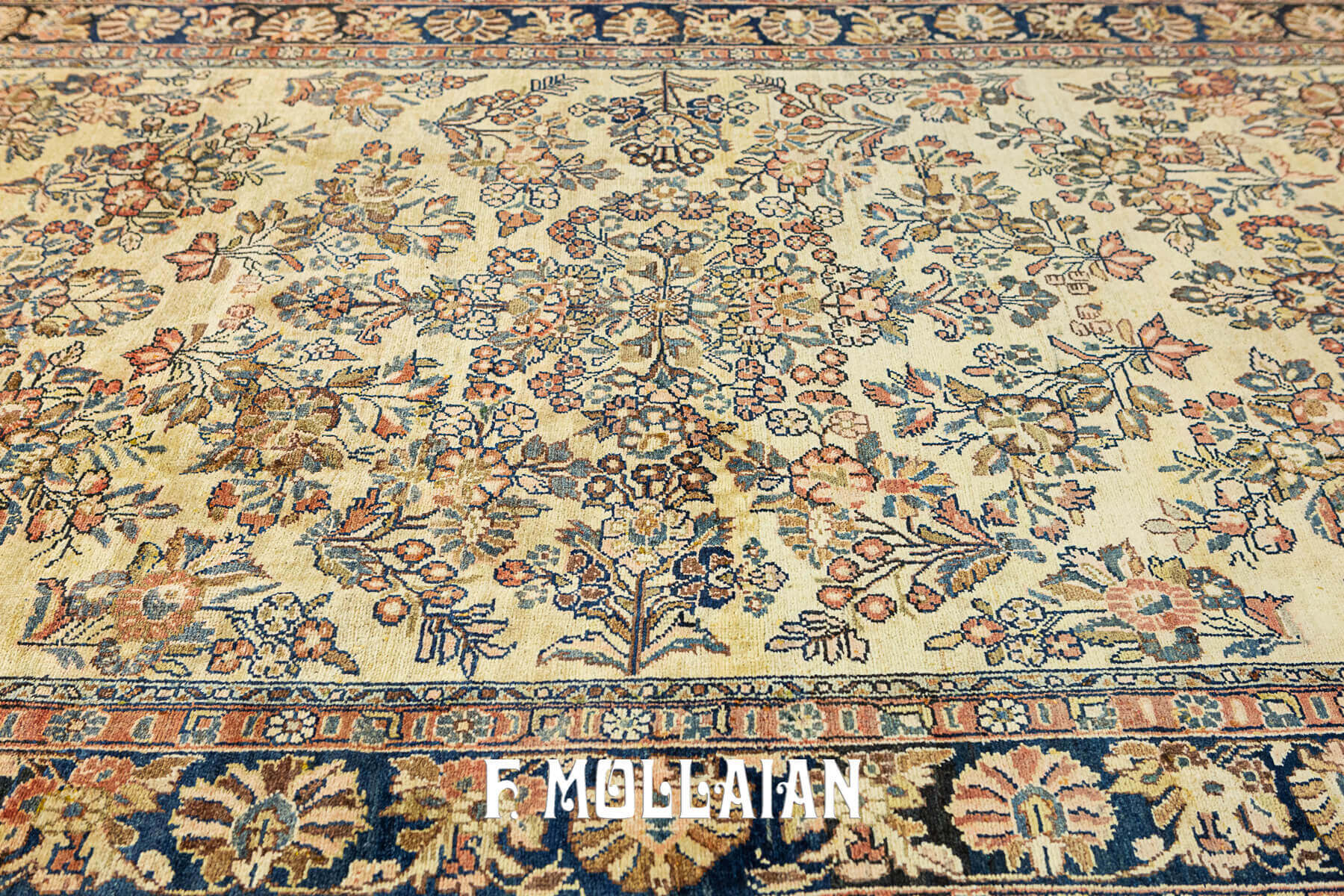 Hand-knotted Antique Persian Hamadan Rug n°:50201759